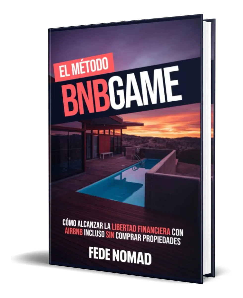 Portada de Libro El Método Bnbgame Cómo Alcanzar La Libertad Financiera