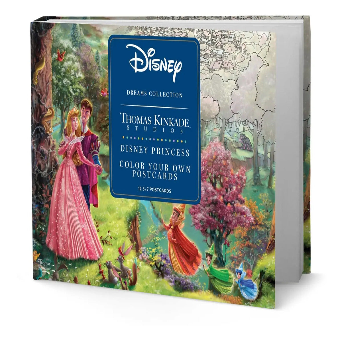 Portada de Libro Disney Dreams Collection [ Coloring Book ] Original