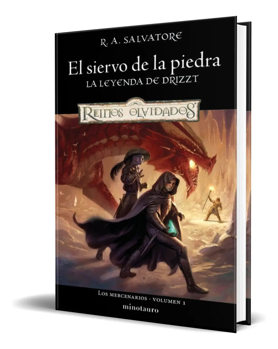 Portada de Libro El Siervo De La Piedra [ R.a. Salvatore ] Original