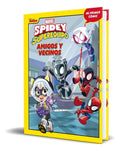 Portada de Libro Spidey Y Su Superequipo [ Amigos Y Vecinos ] Original, De Marvel. Editorial Libros Disney, Tapa Dura En Esp…