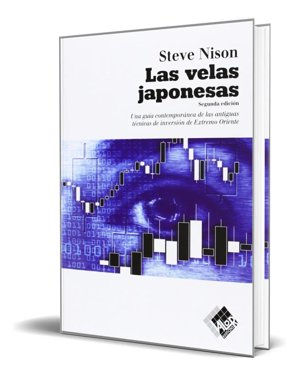 Portada de Libro Las Velas Japonesas [ Steve Nison ] Original