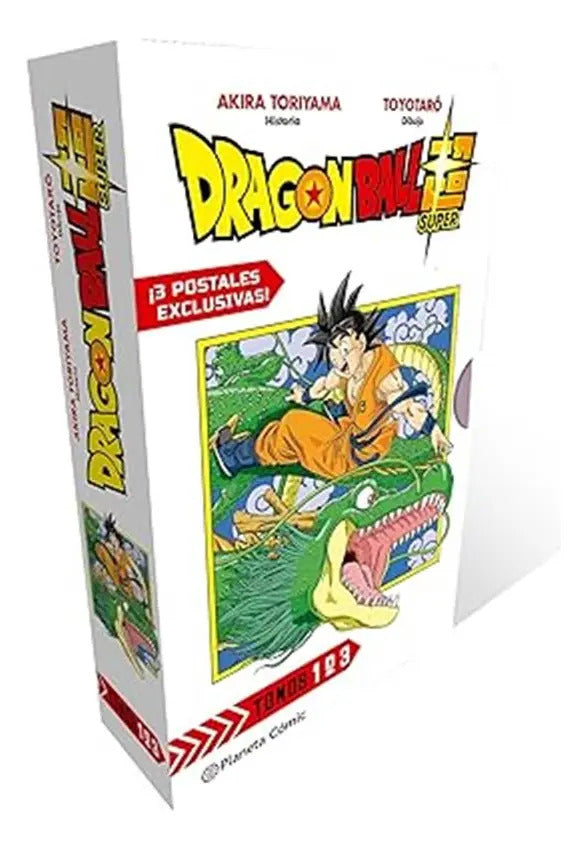 Portada de Libro Shonen Starter Set Dragon Ball Super Vol.1-3 Original