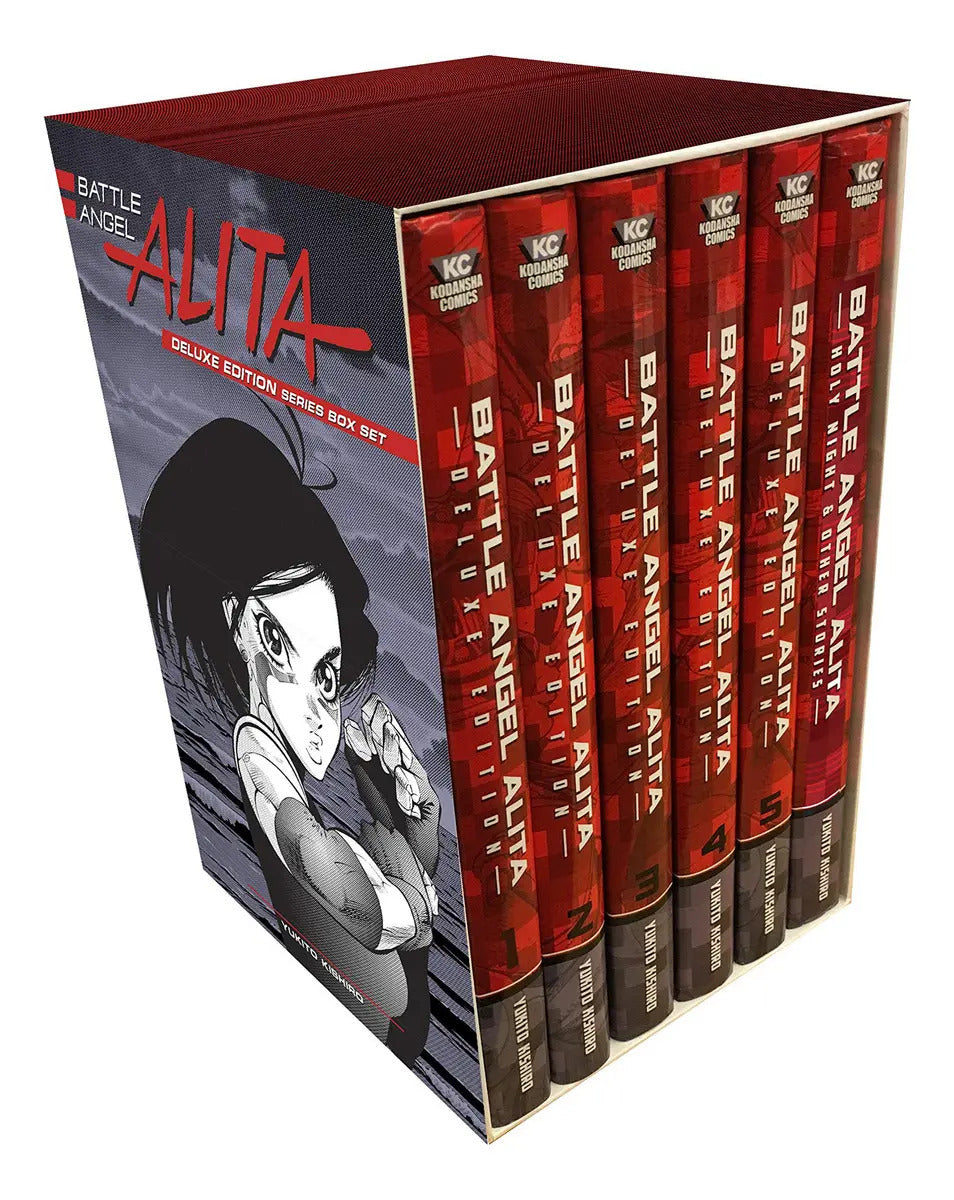 Portada de Libro Battle Angel Alita Complete Series Box Set Original, De Yukito Kishiro. Battle Angel Alita, Vol. 1/2/3/4/5/…