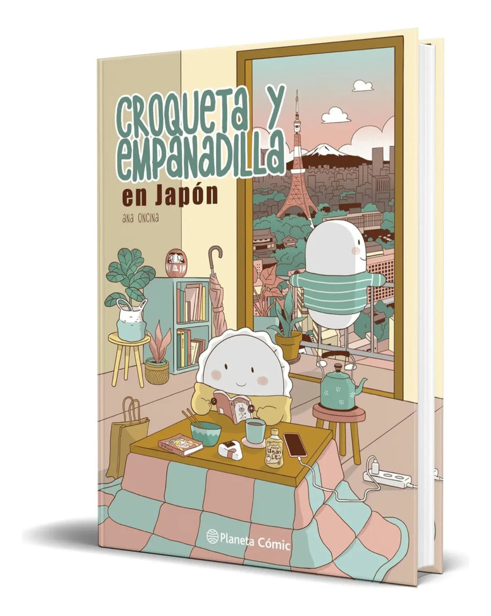 Portada de Cómic Croqueta Y Empanadilla En Japón [ Ana Oncina] Original