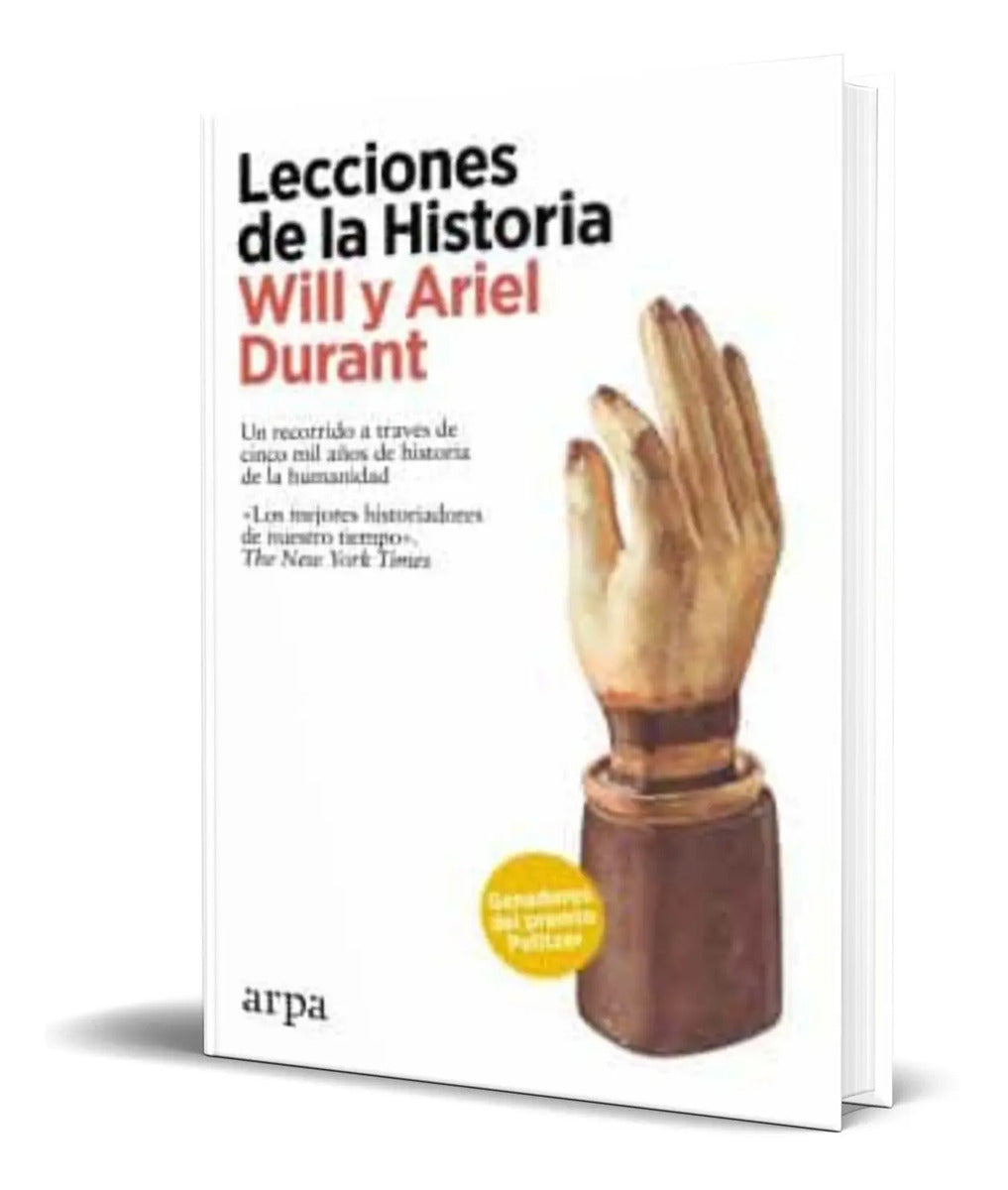 Portada de Libro Lecciones De La Historia [will Y Ariel Durant] Orignal