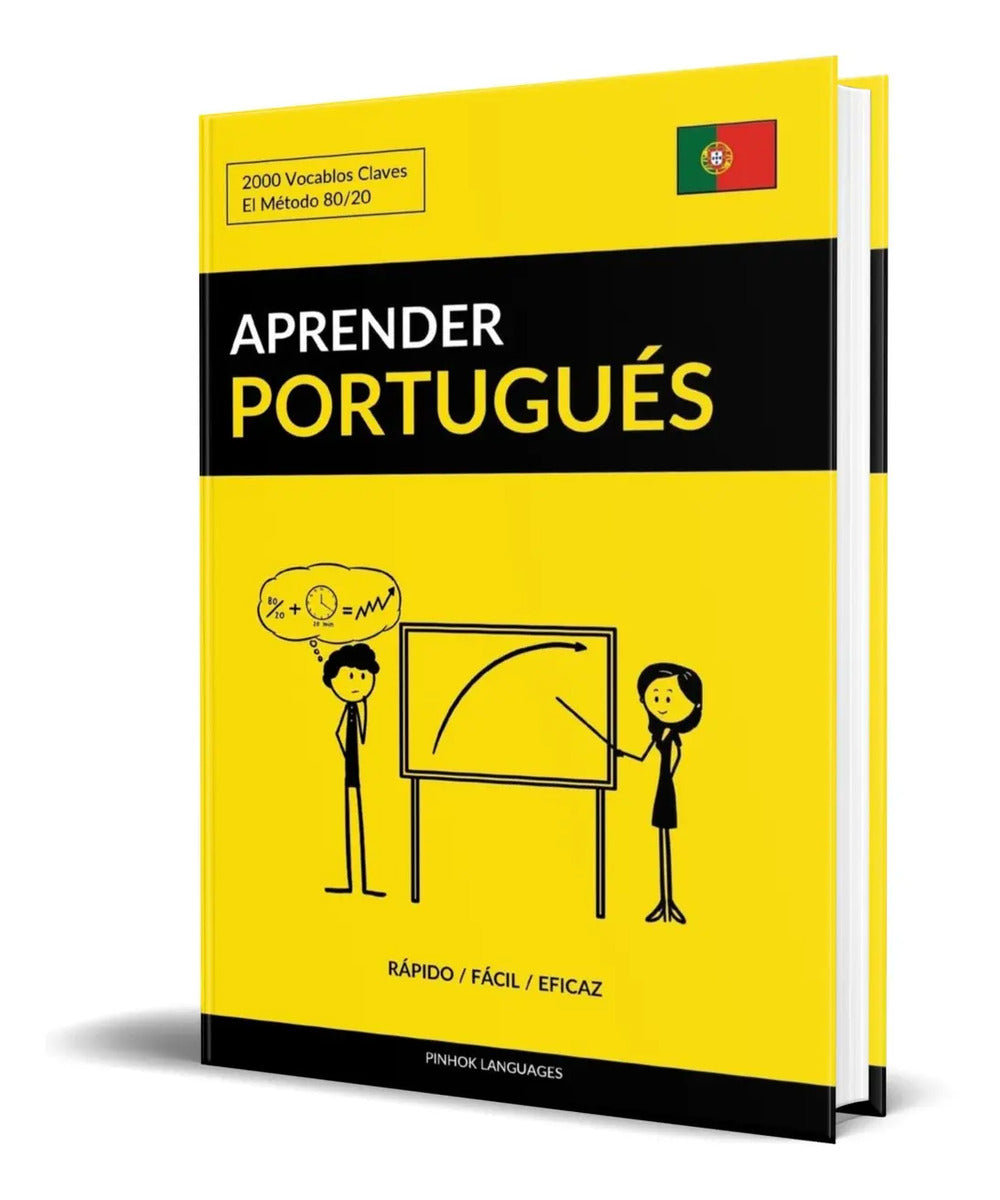 Portada de Libro Para Aprender Portugues [ Original ] Rápido Y Fácil