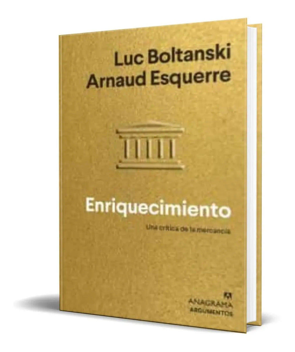 Portada de Libro Enriquecimiento [ Luc Boltanski ] Original