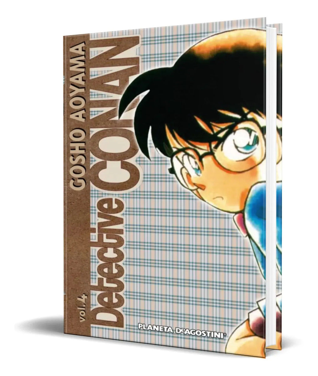Portada de Libro Detective Conan Vol.4 [ Gosho Aoyama ] Original