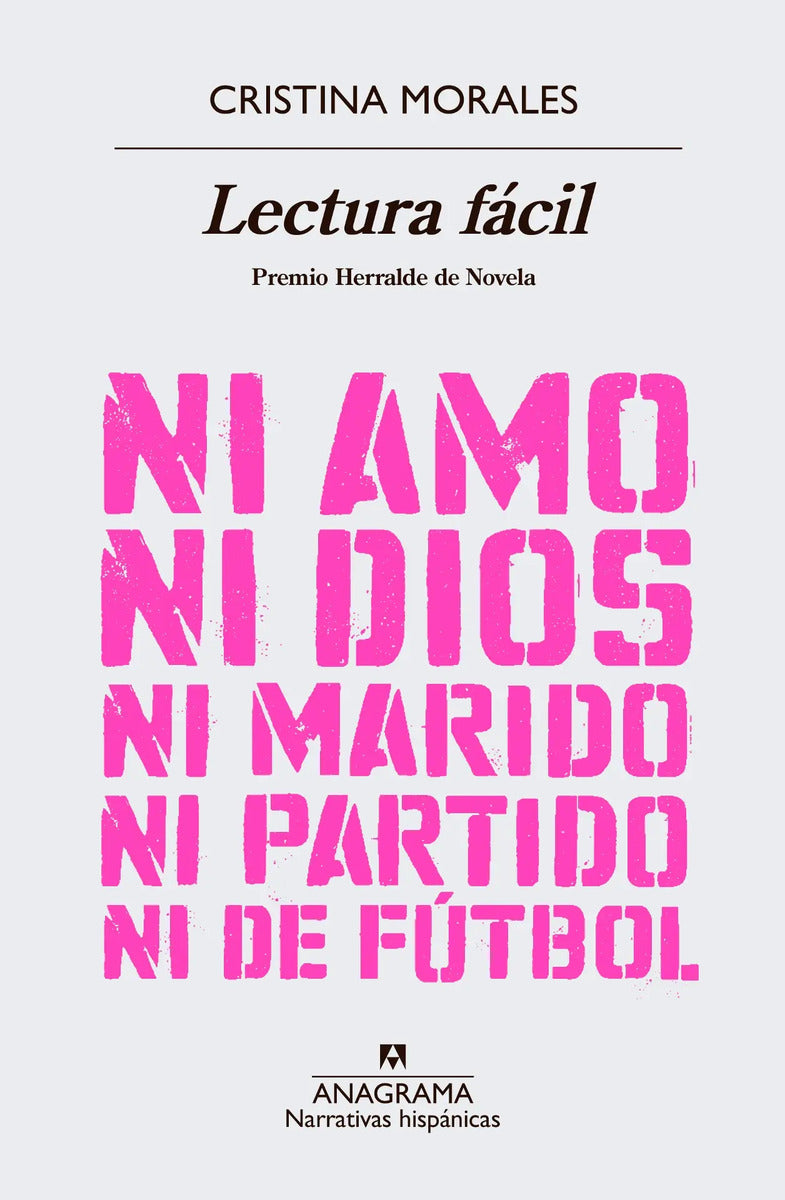 Portada de Lectura Fácil - Cristina Morales