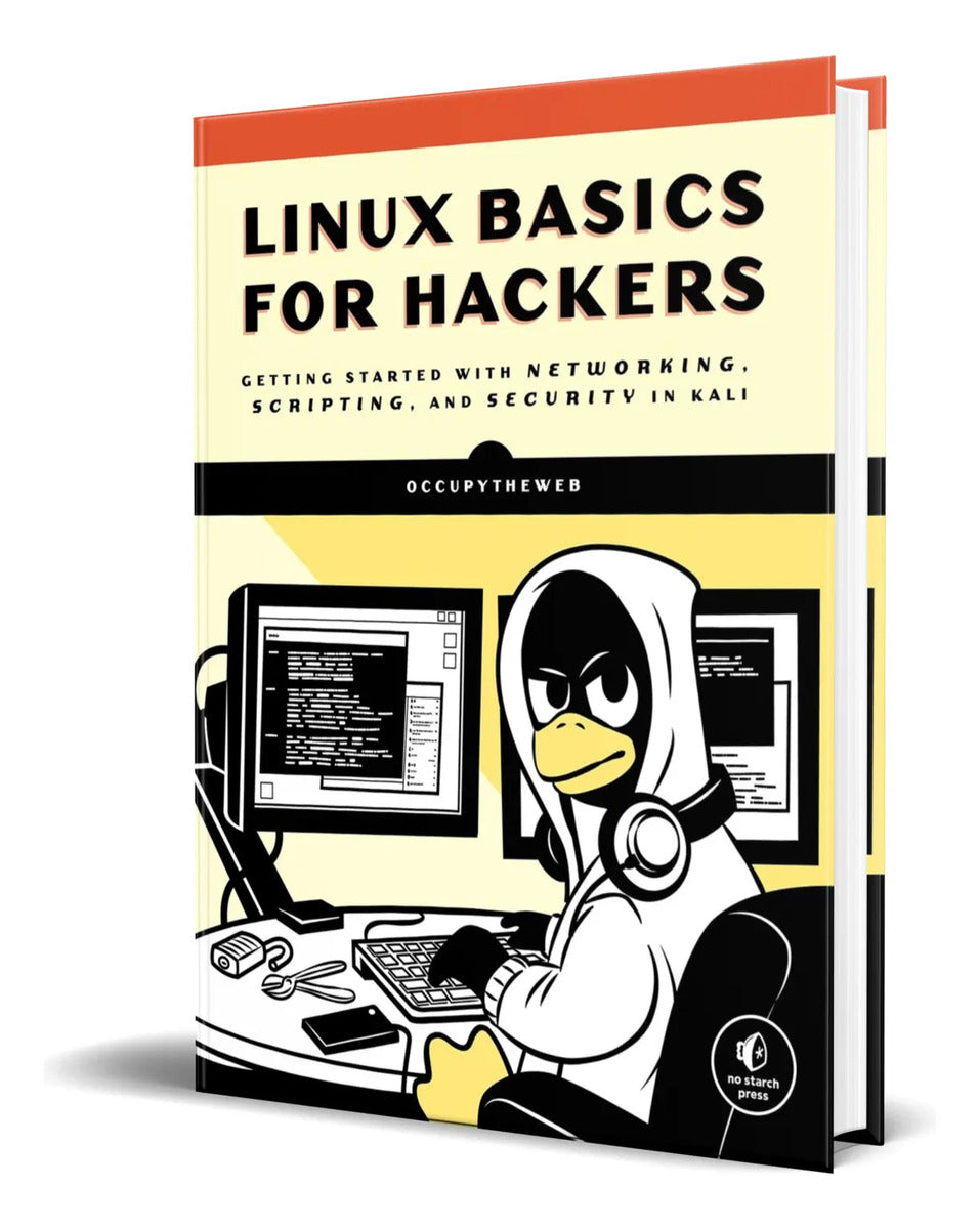 Portada de Libro Linux Basics For Hackers [ Occupytheweb ] Original