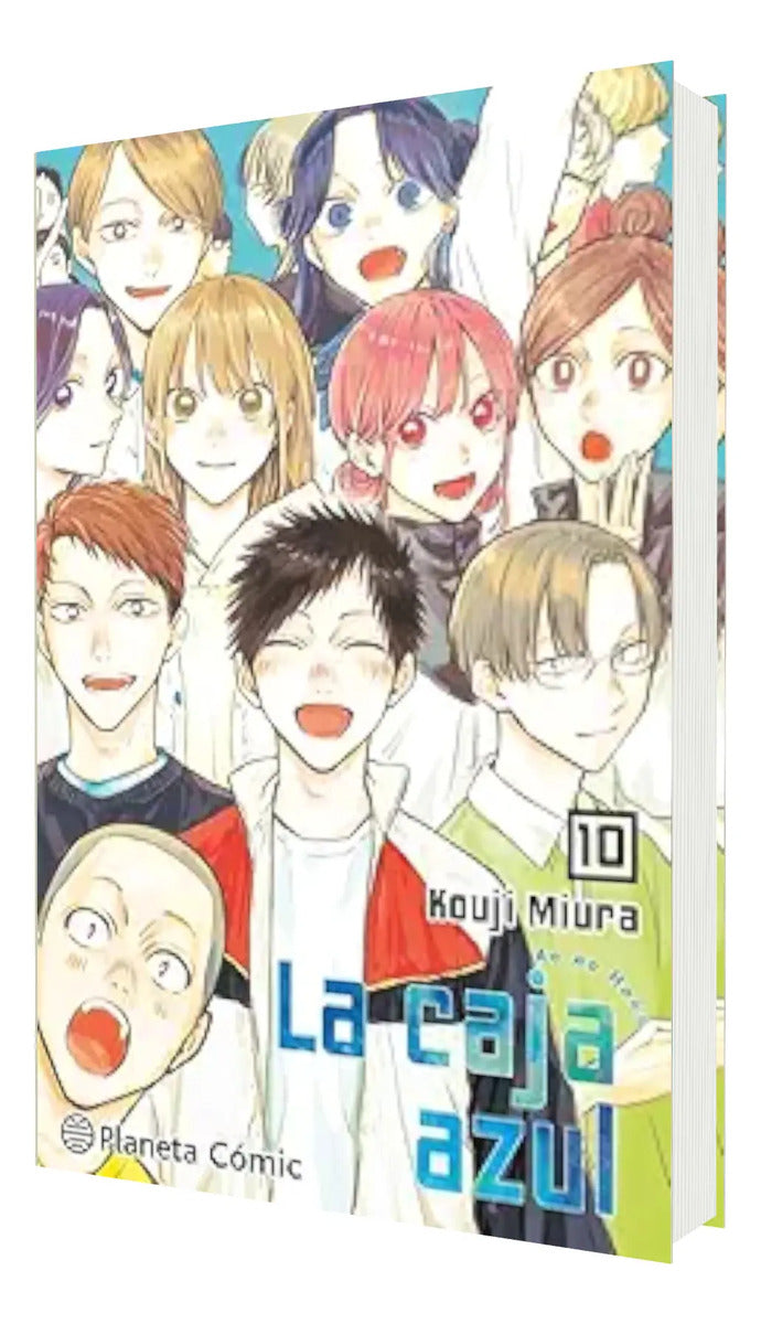 Portada de La caja azul Vol. 10 [ Köji Miura ] Manga Planeta Cómic