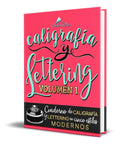 Portada de Libro Caligrafía Y Lettering [ Cinco Estilos Modernos ]