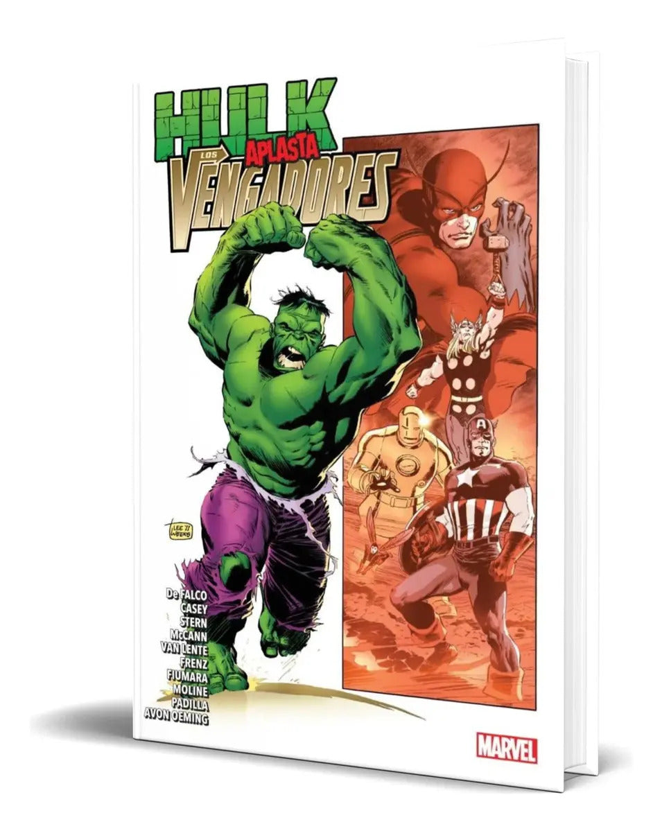 Portada de Libro Hulk Aplasta Vengadores [ Original ], De Varios Autores., Vol. 1. Editorial Panini España, Tapa Blanda En E…