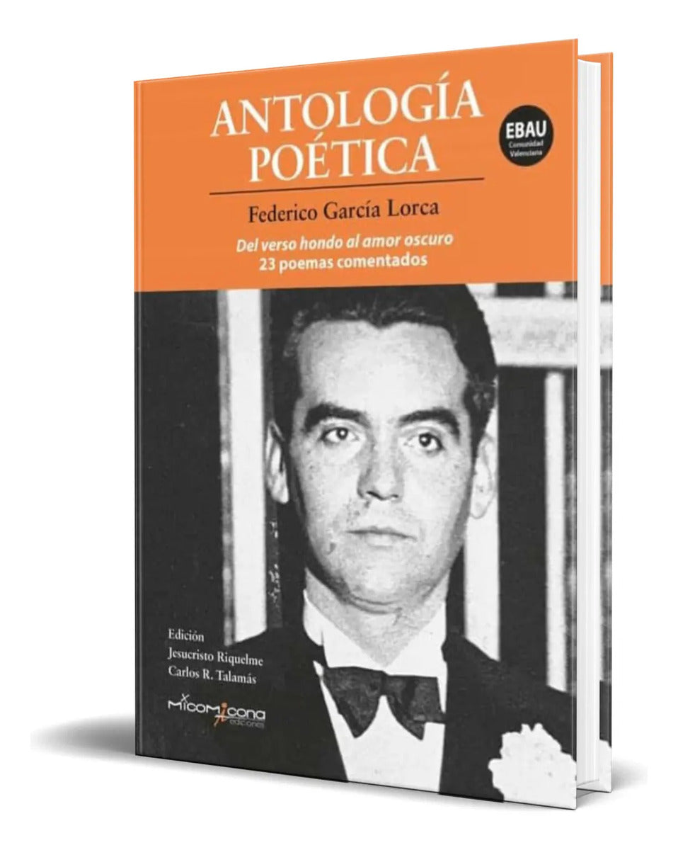 Portada de Libro Antologia Poetica [ Federico Garcia Lorca ] Original