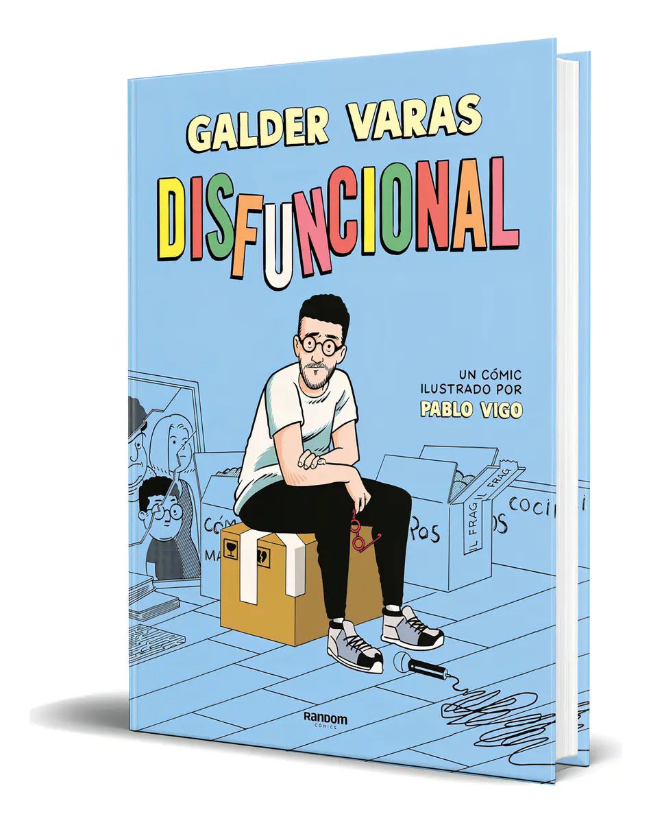 Portada de Libro Disfuncional [ Galder Varas ] Original, De Galder Varas. Editorial Random Cómic, Tapa Blanda En Español, 20…