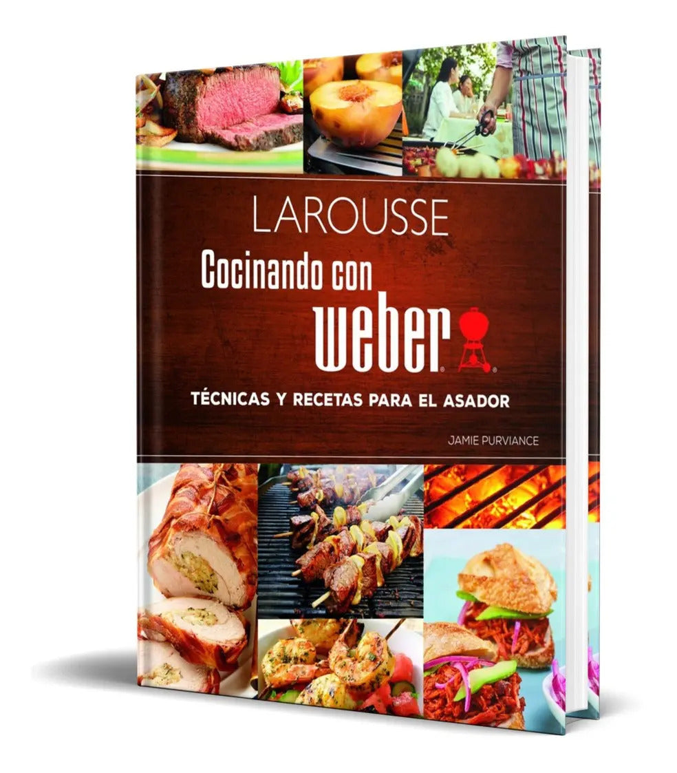 Portada de Libro Cocinando Con Weber - Jamie Purviance [ Original ]
