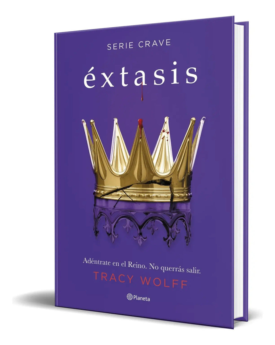 Portada de Libro Éxtasis [ Serie Crave Vol.6 ] Original