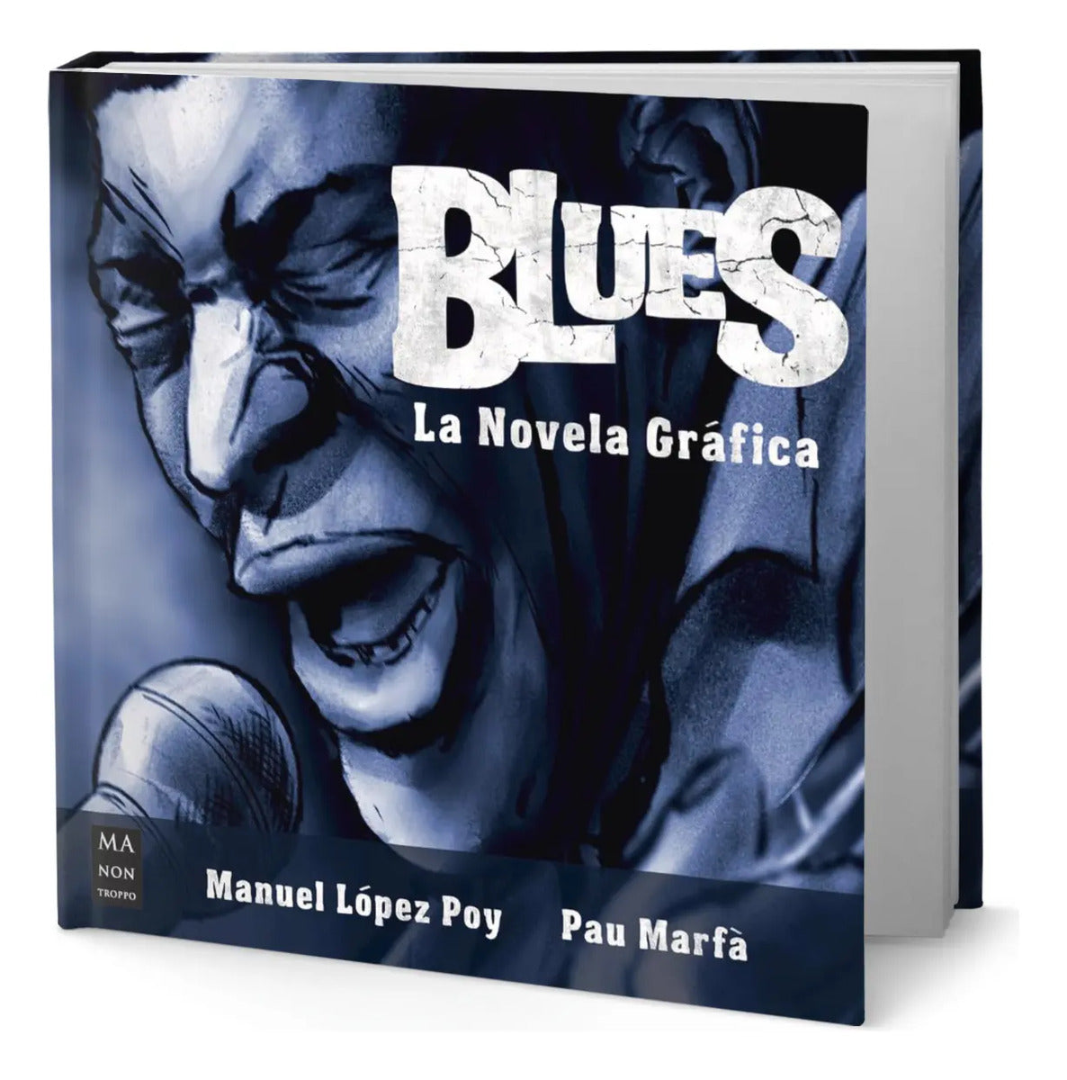 Portada de Libro Blues [ La Novela Gráfica ] Original