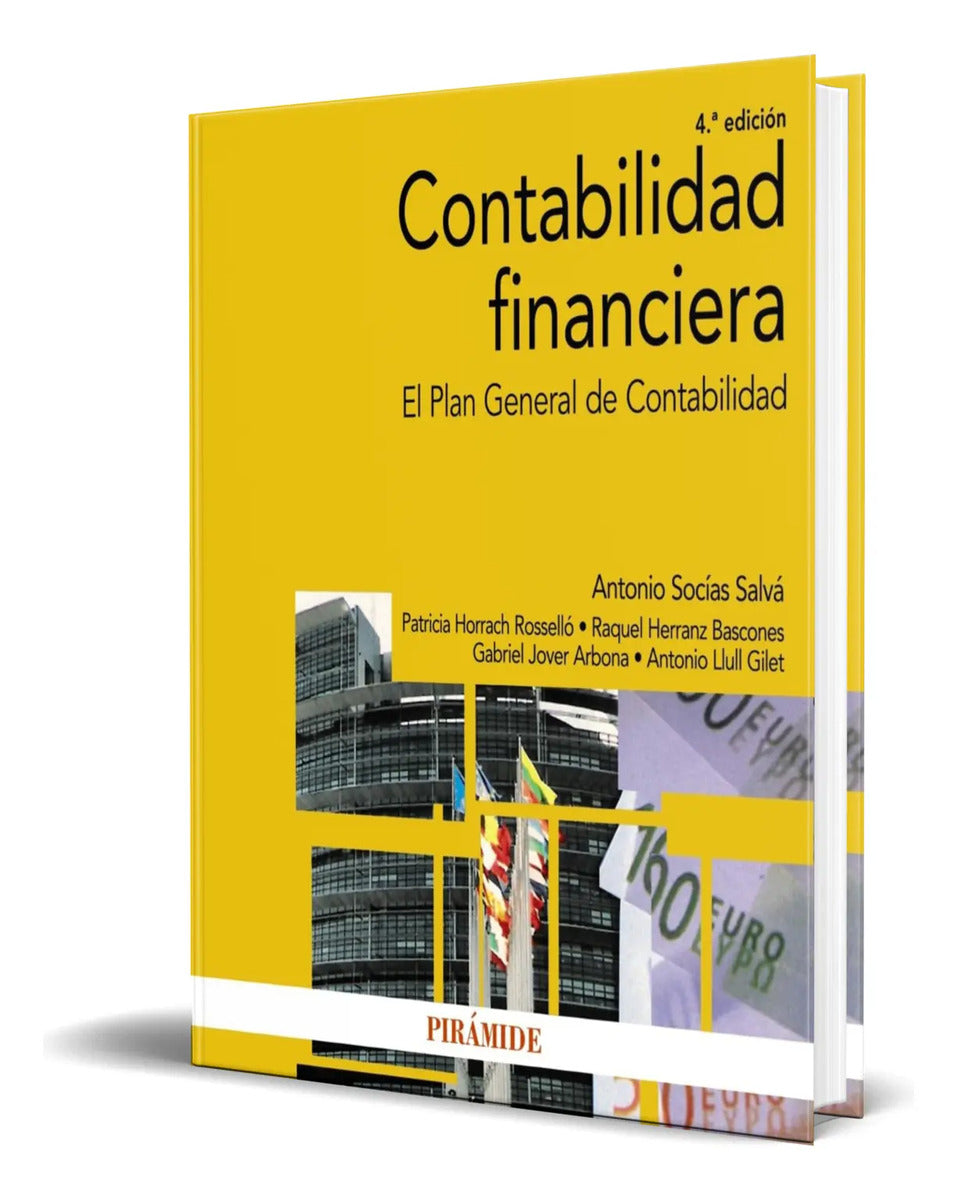 Portada de Libro Contabilidad Financiera [ Antonio Socías S. ] Original