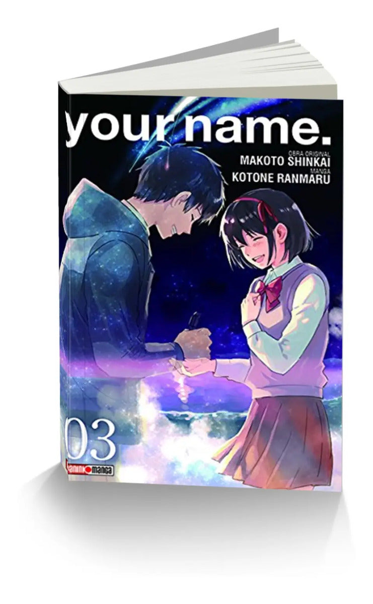 Portada de Libro Your Name Vol. 3 - Panini [ Español ] Manga