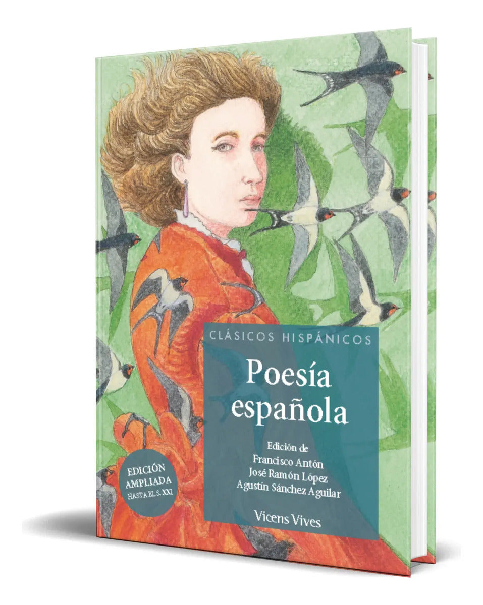 Portada de Libro Poesia Española [ J. R. López ] Original