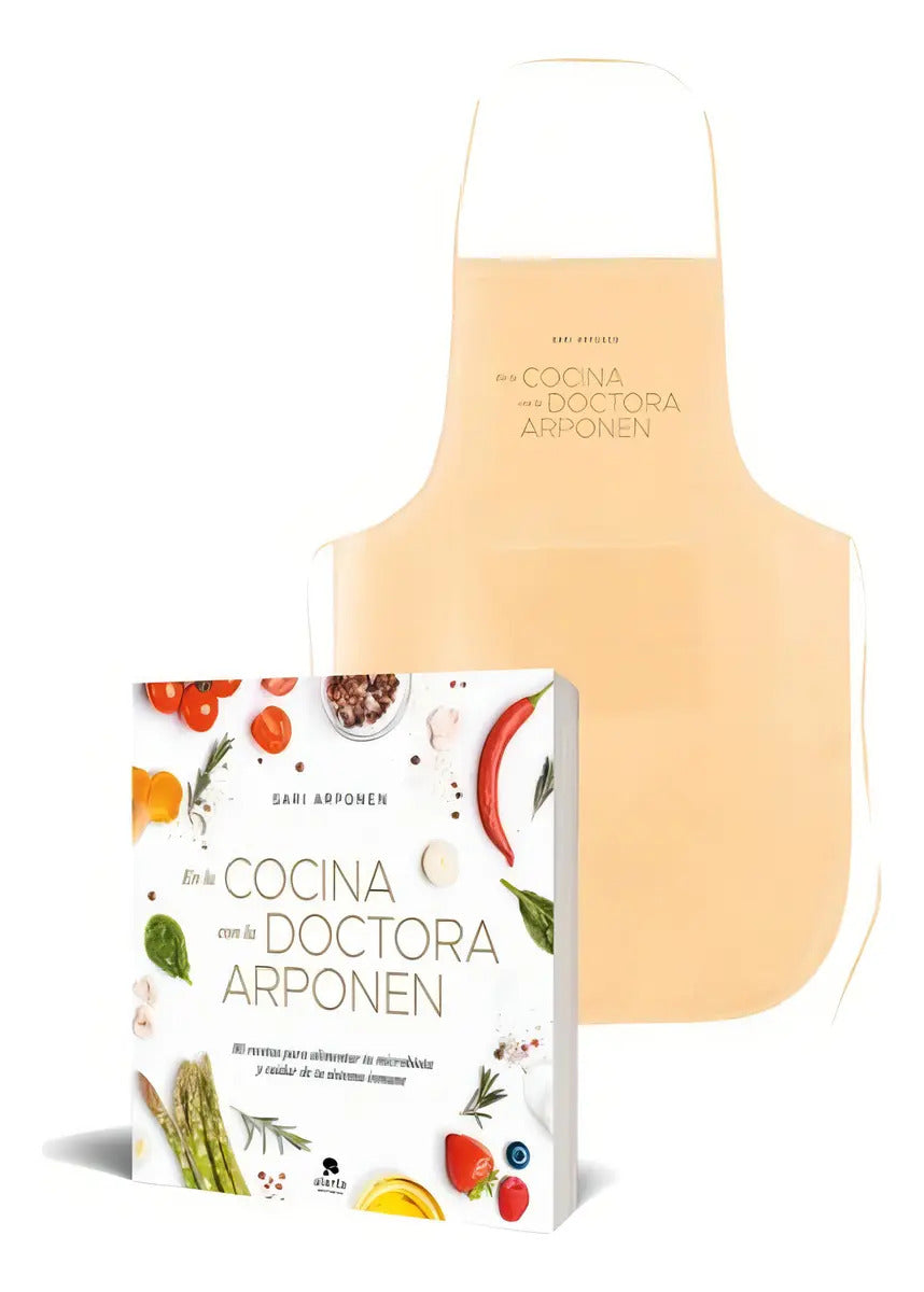 Portada de En La Cocina Con La Doctora Arponen + Delantal, De Sari Arponen. Editorial Alienta, Tapa Blanda En Español, 2023