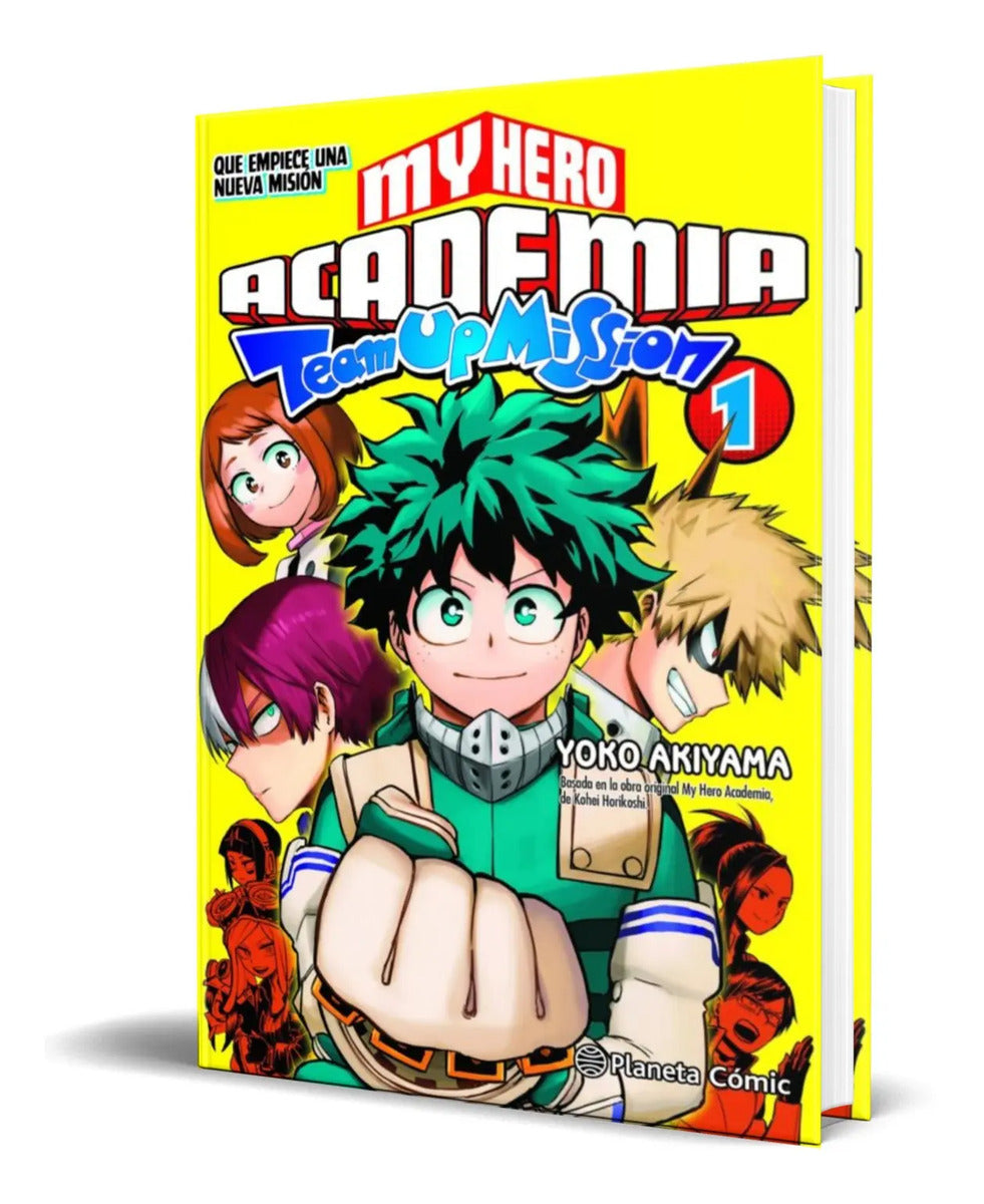 Portada de Libro My Hero Academia Team Up Mission Vol.1 [ Original ]