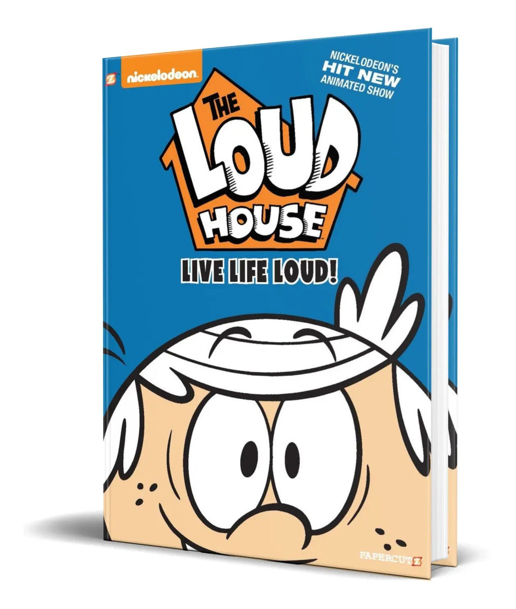 Portada de Libro The Loud House 3 [ Live Life Loud ] Original