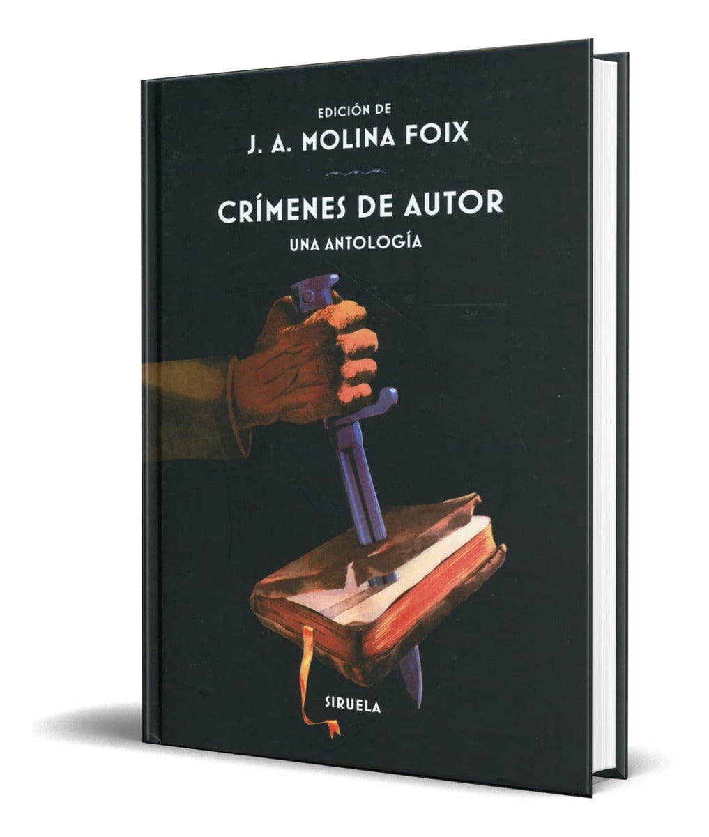 Portada de Libro Crímenes De Autor [ Una Antología ] Original