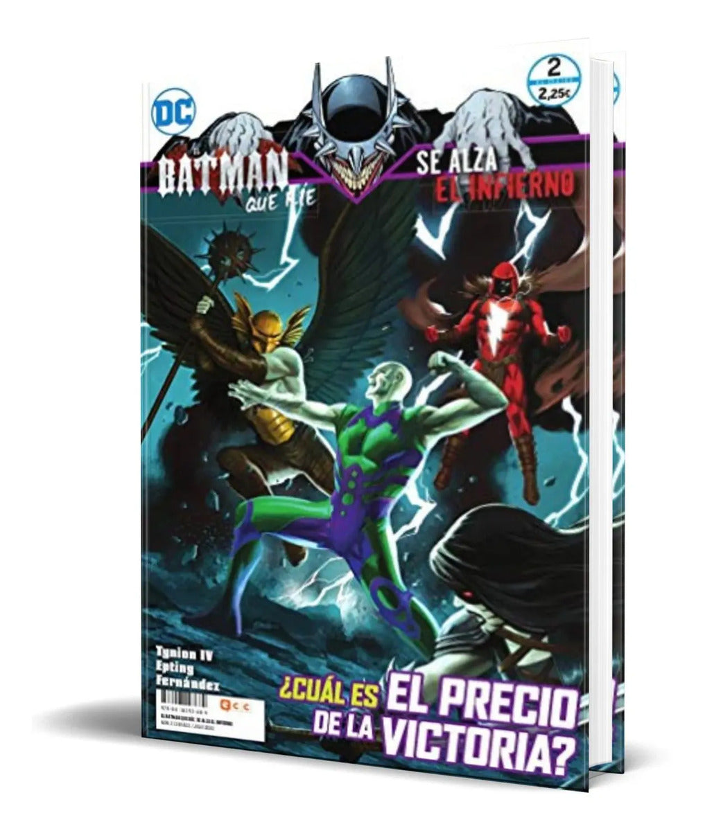 Portada de El Batman Que Rie [ Se Alza El Infierno Vol. 2 ] Original