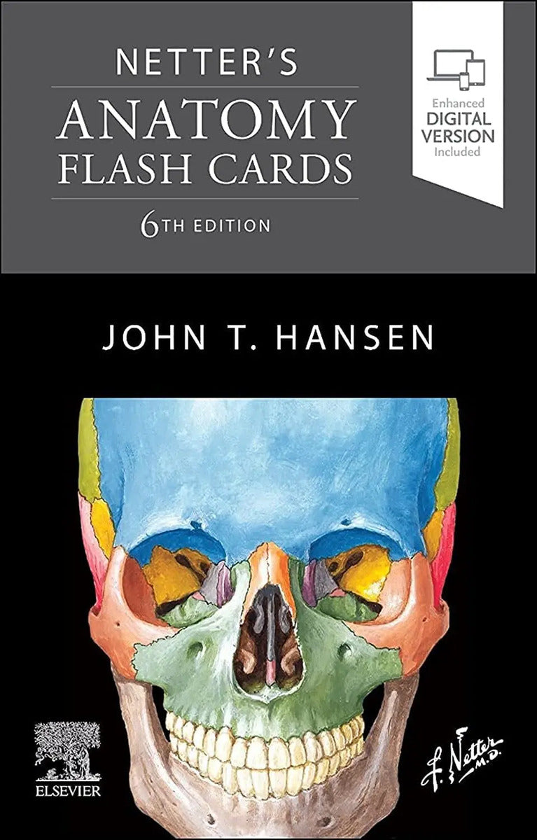 Portada de Libro Netters Anatomy Flash Cards [ John Hansen ] Original
