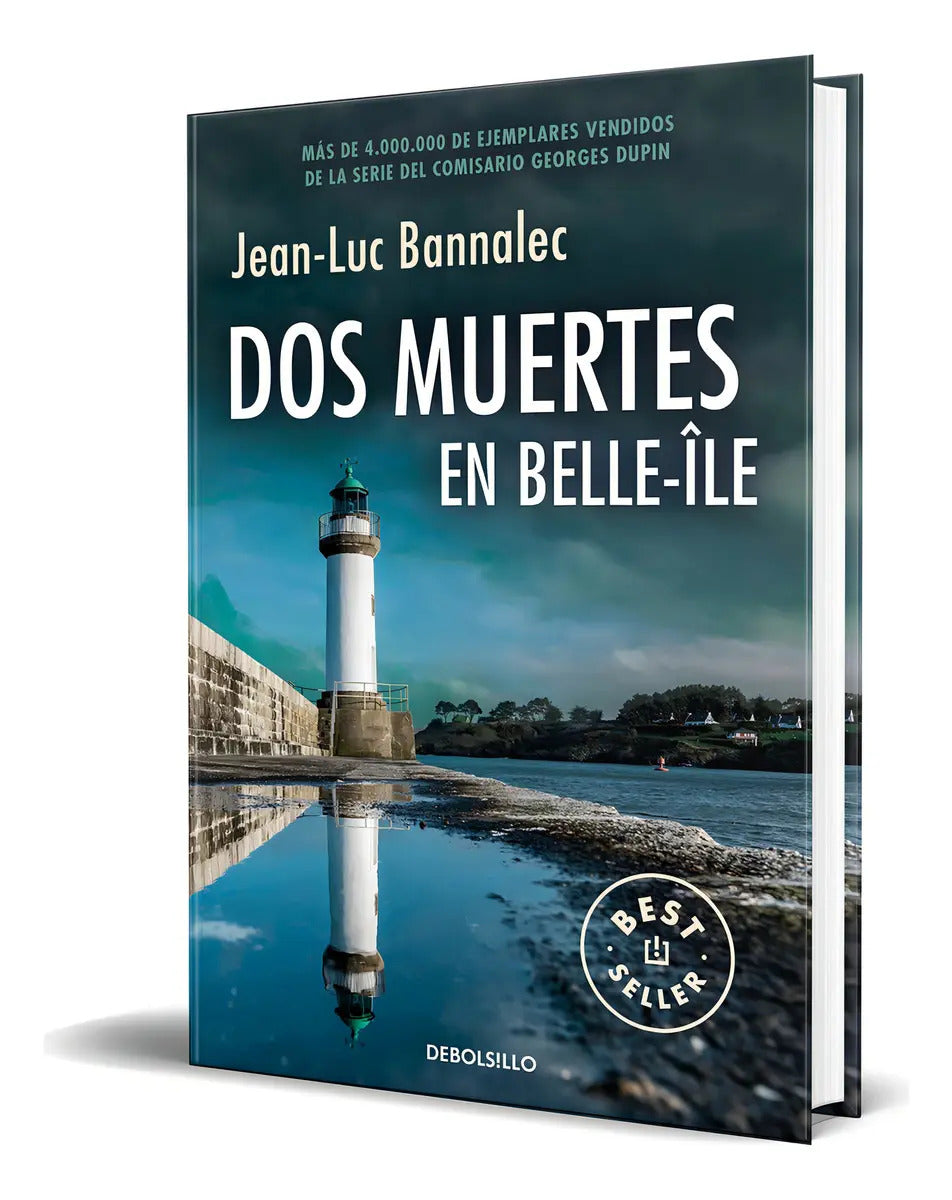 Portada de Dos Muertes En Belle-île, De Jean-luc Bannalec. Editorial Debolsillo, Tapa Blanda En Inglés, 2023