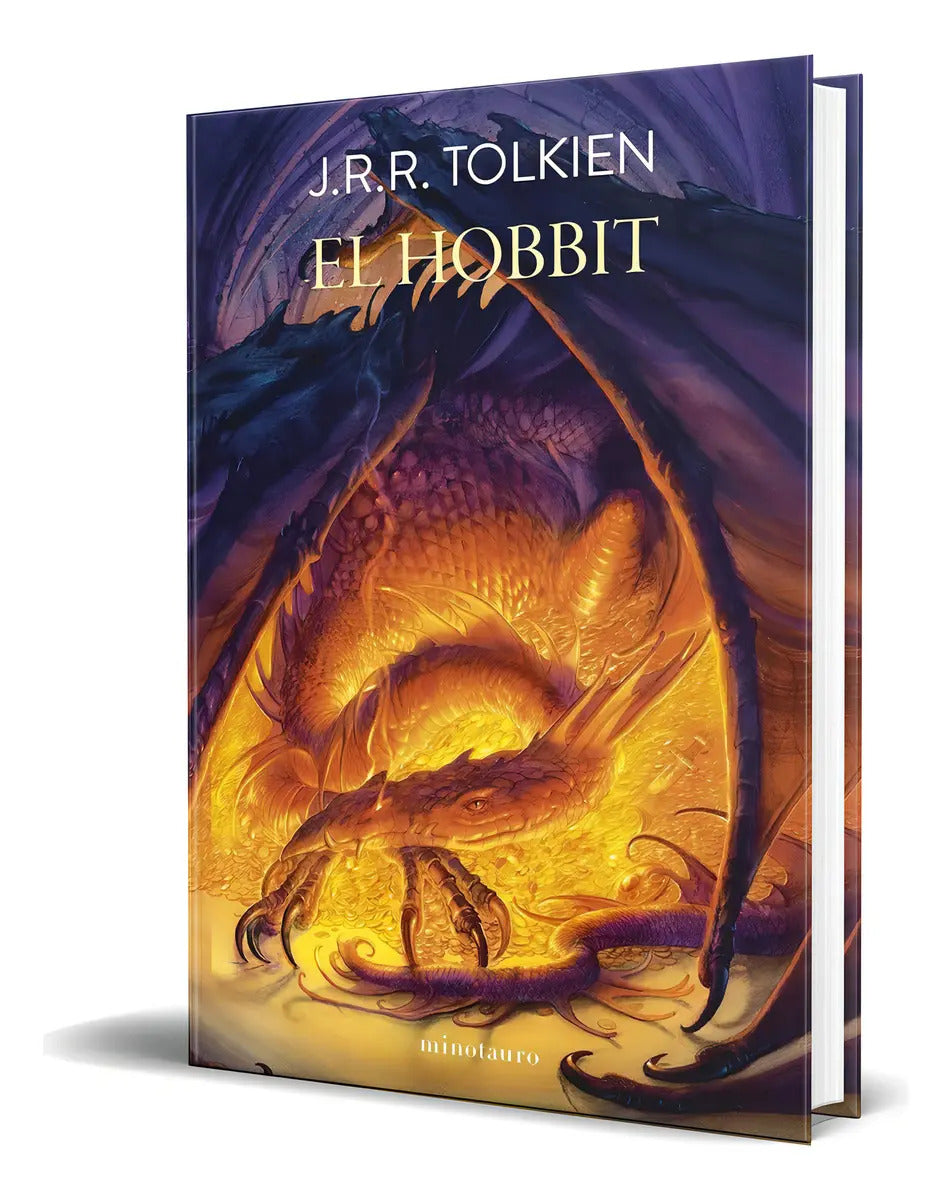 Portada de Libro El Hobbit [ Tolkien ] Original, De J. R. R. Tolkien. Editorial Minotauro, Tapa Blanda En Español, 2023
