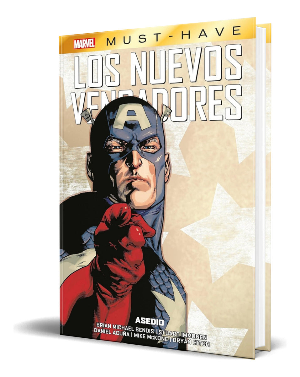 Portada de Libro Los Nuevos Vengadores Vol.13 [ Asedio ] Original