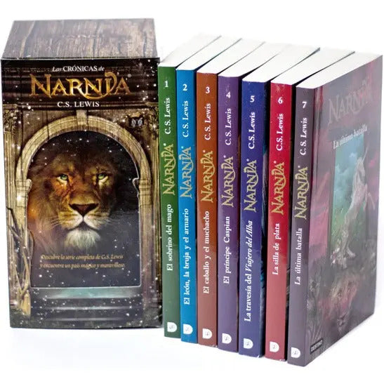 Portada de Estuche [ Saga Lás Crónicas De Narnia ] 7 Libros