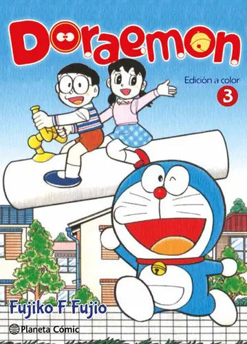 Portada de Doraemon Color Nº 03/06, De Fujio, Fujiko F.. Editorial Planeta Cómic, Tapa Blanda En Español