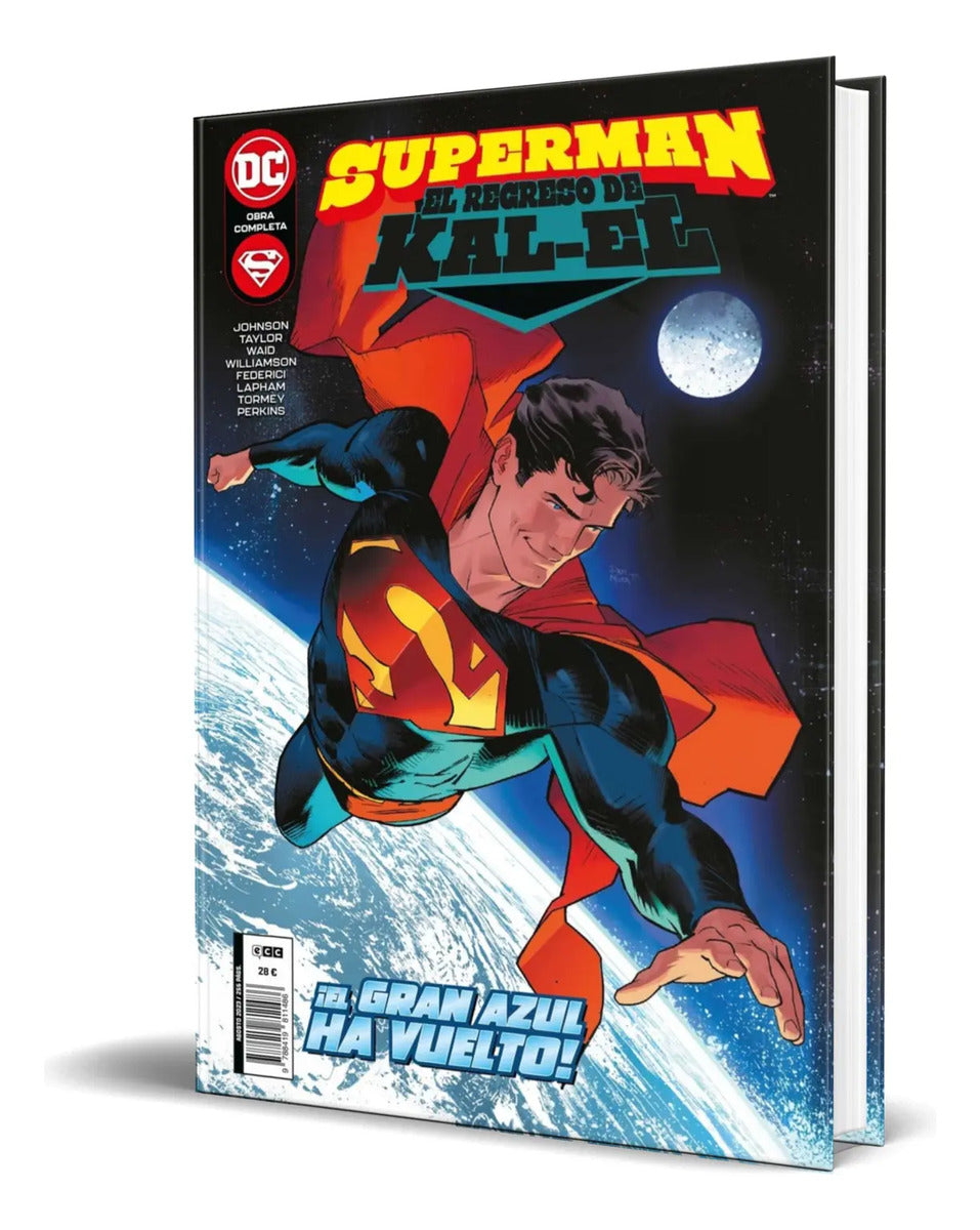 Portada de Libro Superman [ El Regreso De Kal-el ] Original