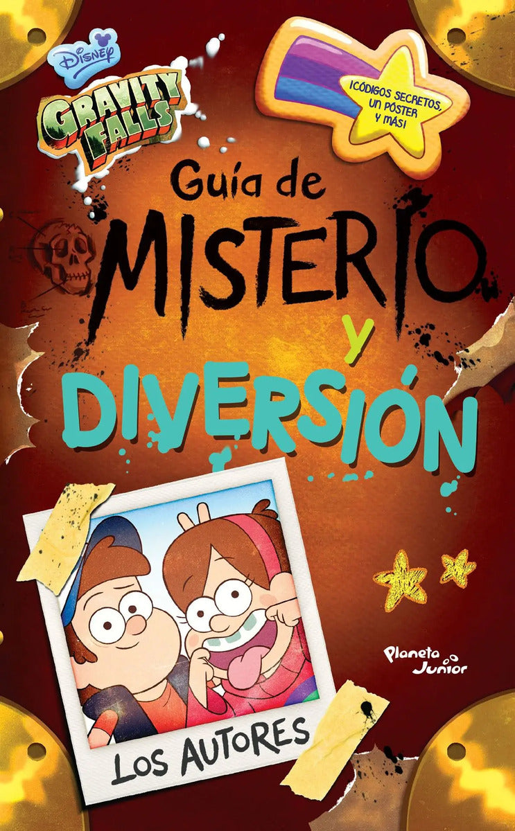 Portada de Gravity Falls. Guía De Misterio Y Diversión, De Disney. Disney Editorial Planeta Infantil México, Tapa Blanda En…