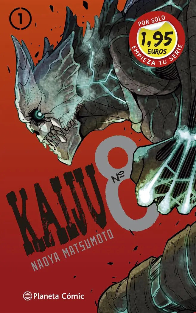 Portada de Mm Kaiju8 Nº 01 1,95, De Matsumoto, Naoya., Vol. 1. Editorial Planeta Cómic, Tapa Blanda, Edición 1 En Español, 2…