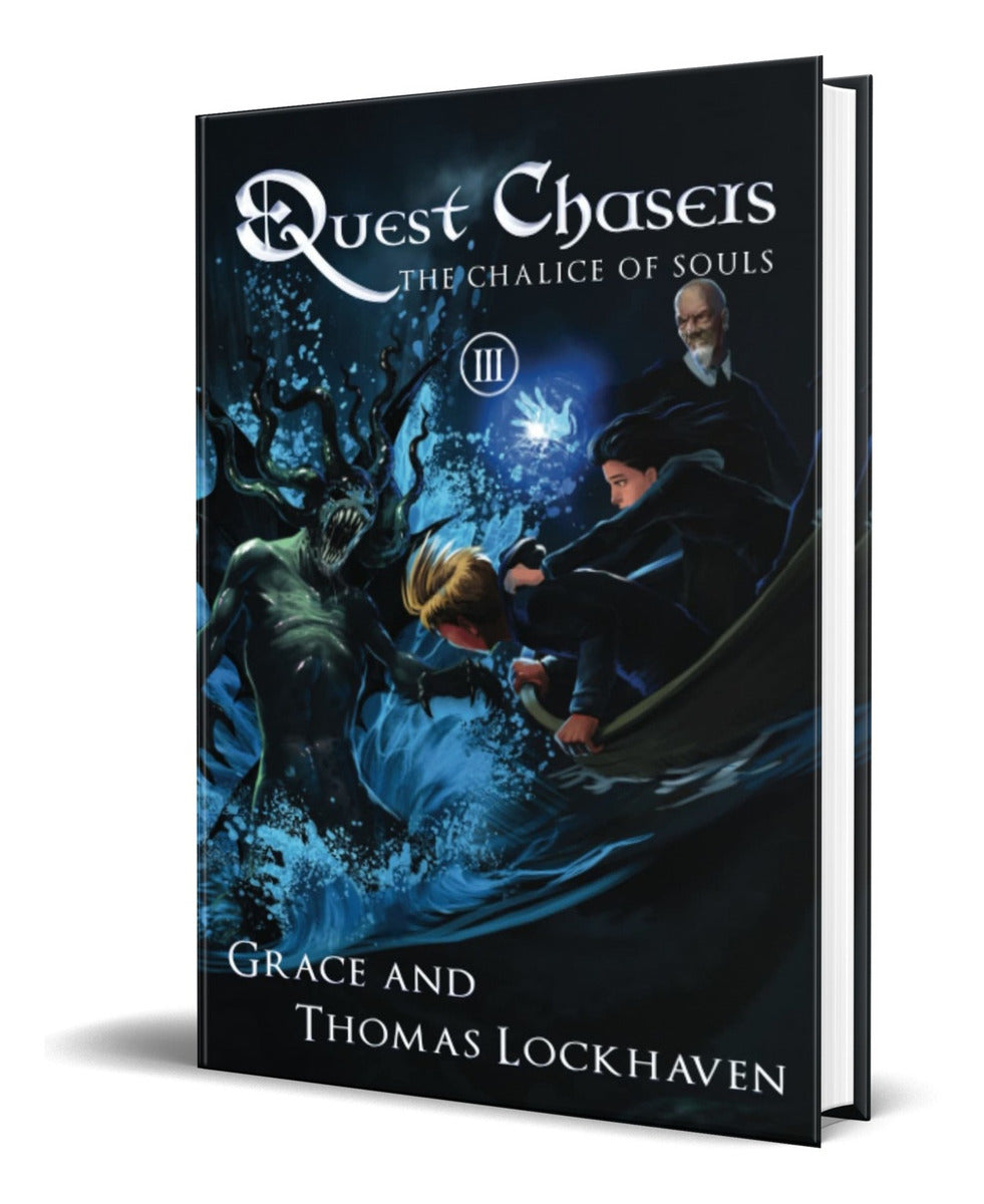 Portada de Libro Quest Chasers [ The Deadly Cavern Vol.3 ] Original