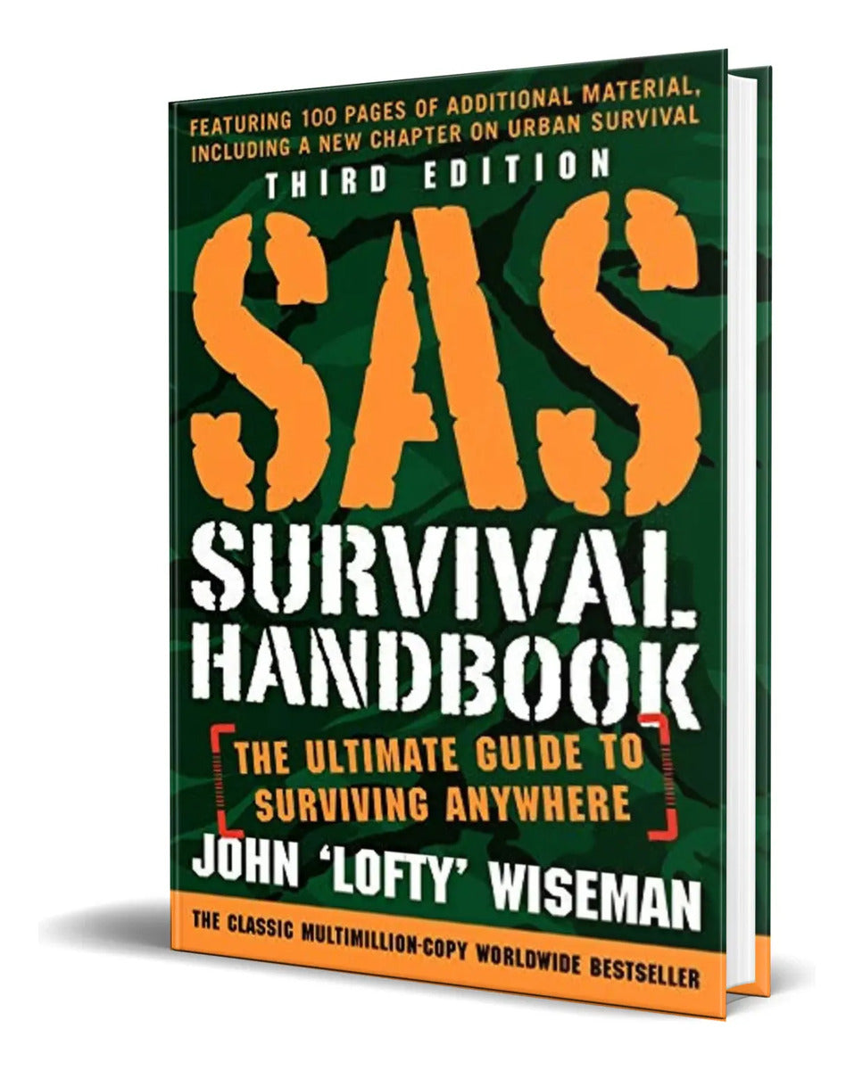 Portada de Libro Sas Survival Handbook [ John 'lofty' Wiseman] Original
