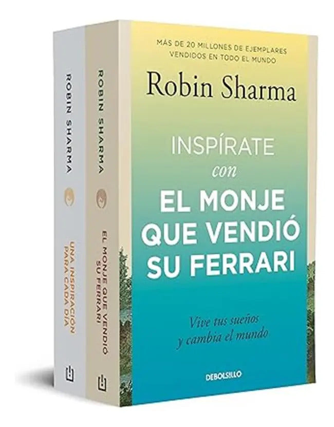 Portada de Pack El Monje Que Vendió Su Ferrari [ Robin Sharma] Original, De Robin Sharma. Una Inspiración Para Cada Día, Vol…