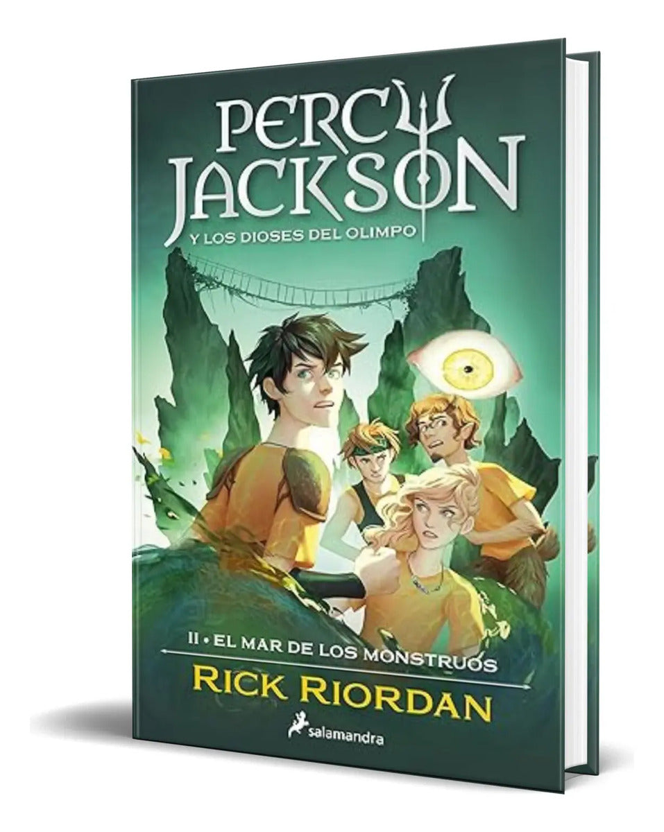 Portada de Libro El Mar De Los Monstruos [ Percy Jackson ] Original