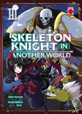 Portada de Skeleton Knight In Another World 03, De Akira Sawano. Editorial Panini Comics En Español