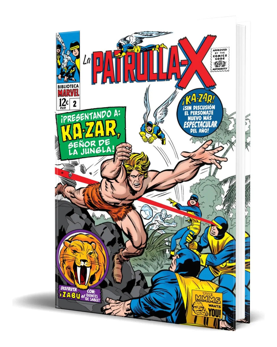 Portada de Libro La Patrulla-x Vol.2 [ Stan Lee ] Original