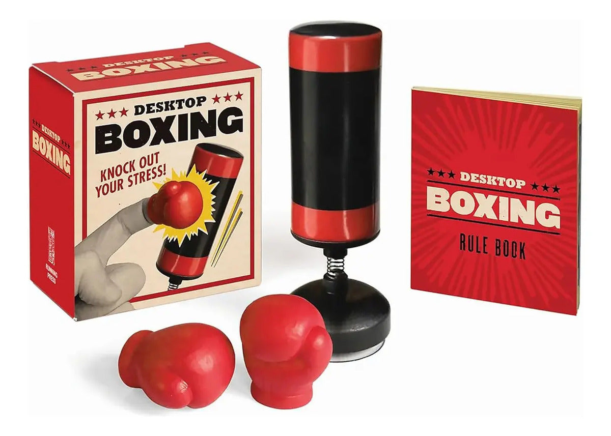 Portada de Libro Desktop Boxing [ Knock Out Your Stress! ] Original