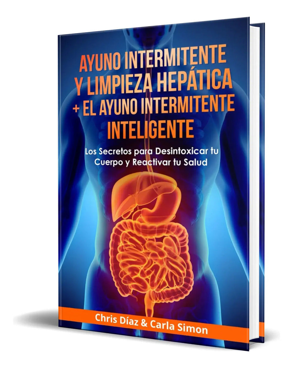 Portada de Libro Ayuno Intermitente Y Limpieza Hepática [ Original ]