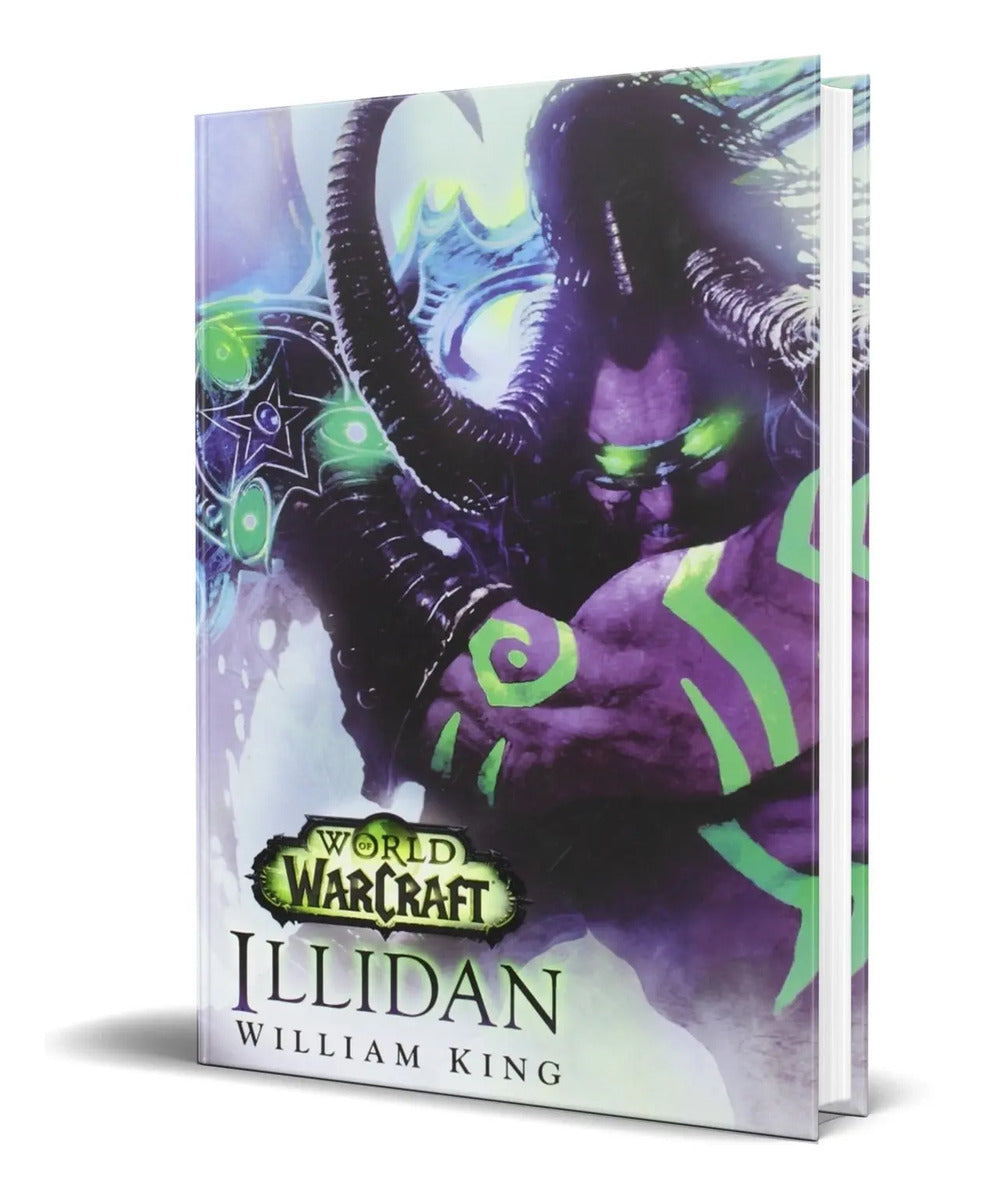Portada de Libro World Of Warcraft [ Illidan ] Pasta Dura Original