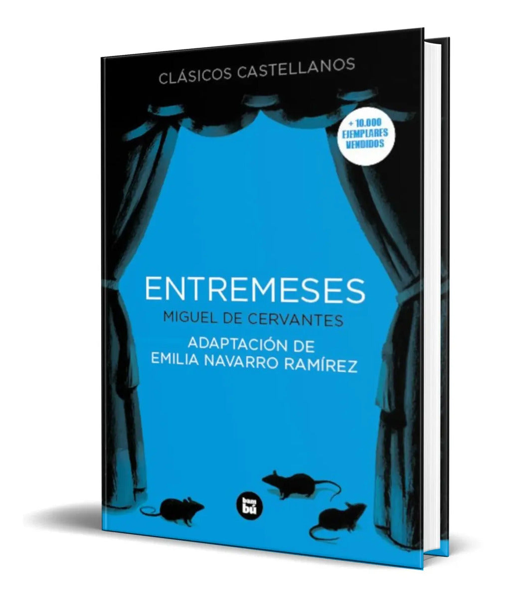 Portada de Libro Entremeses [ Miguel De Cervantes Saavedra ] Original