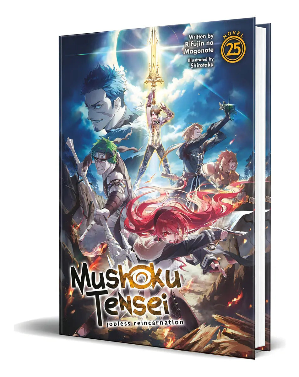 Portada de Libro Mushoku Tensei [jobless Reincarnation Vol.25] Original, De Rifujin Na Magonote., Vol. 25. Editorial Airship…